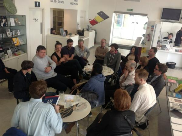 DesignMuseum's tweet photo. Today's #designmuseumtakeover on independent publishing is in full swing http://t.co/MWCAnUD9