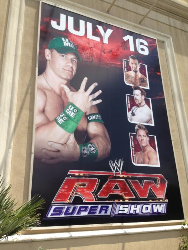IAmJericho's tweet photo. Look ma…I made the big time!!
#raw
#mandalaybay http://t.co/c9lTwvg4