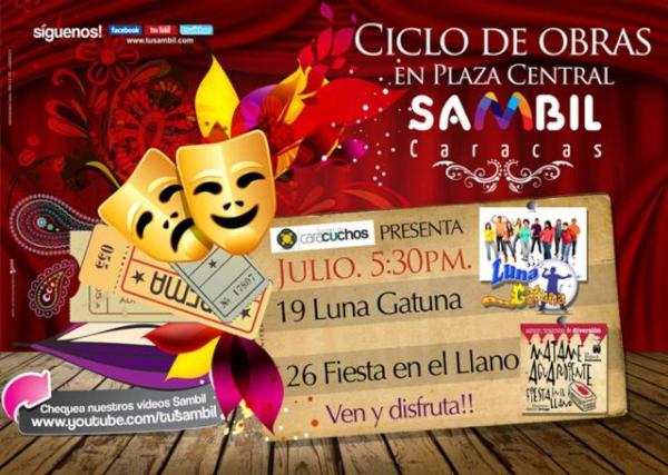 AdrianPresenta's tweet photo. CARACAS #CicloDeObras en tu sambil. Desde el #Jueves19 hasta el #30Agosto. @Caracuchos http://t.co/CGLnhTp5