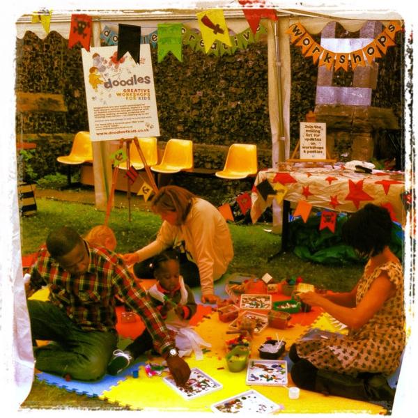 doodles4kids's tweet photo. Our pirate and fairy craft stand @ 'A most curious baby fair' on Saturday... http://t.co/KnTid6fG
