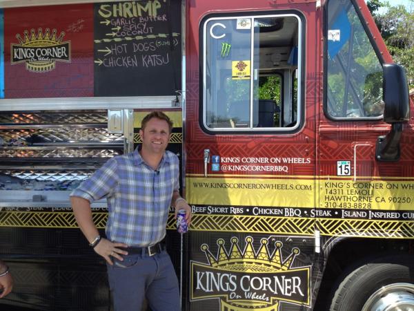 BIG thanks to <a href="/KingsCornerBBQ/">King's Corner</a> for catering the start of our Compton project. First ever food truck on the Rescue!