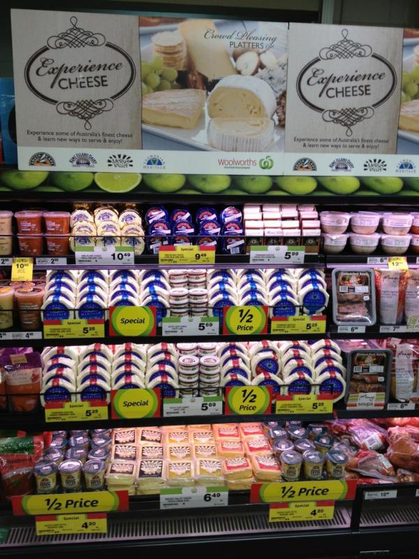 QCarlowe's tweet photo. @JLudbrooke @kevindhnaram Carindale feeling cheesy and ready to sample for expo starting today http://t.co/BZdoixrm