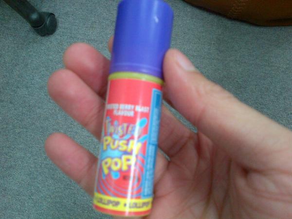 danga_20's tweet image. don't push me, push a push pop #oldschool #differentpackaging
