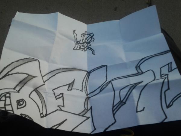 VexisHD's tweet photo. This is what I do when bored at work anyone want their name done http://t.co/Iq20Kenz