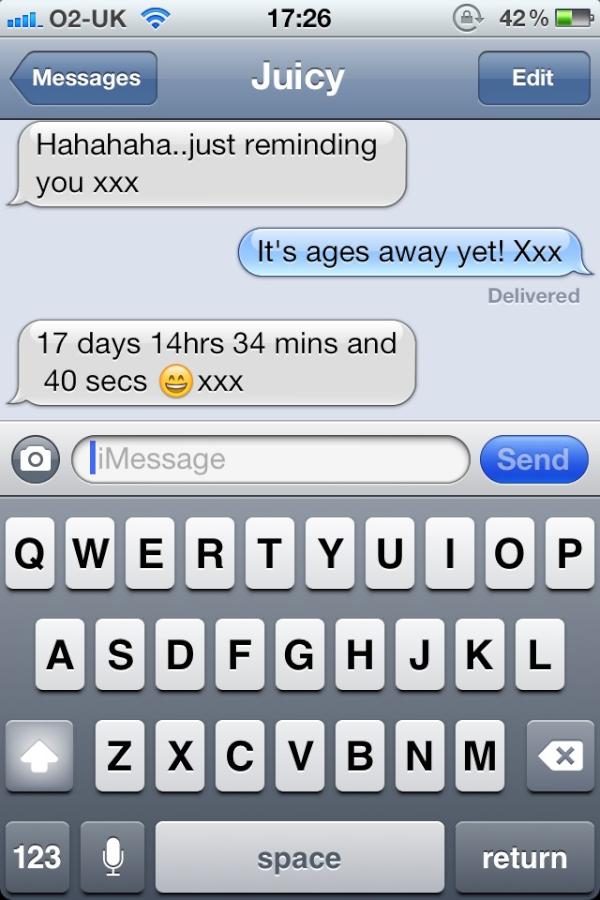 Ells_Bramall's tweet image. My sister Reminding me when her birthday is #CheekyTwat #OldCodger @jennabramall