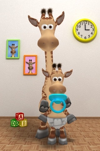 edmondtsar's tweet photo. Talking Gina the Giraffe - app for iPhone, iPad and Android: http://t.co/2iX7Hfgt http://t.co/sBDq3WSo