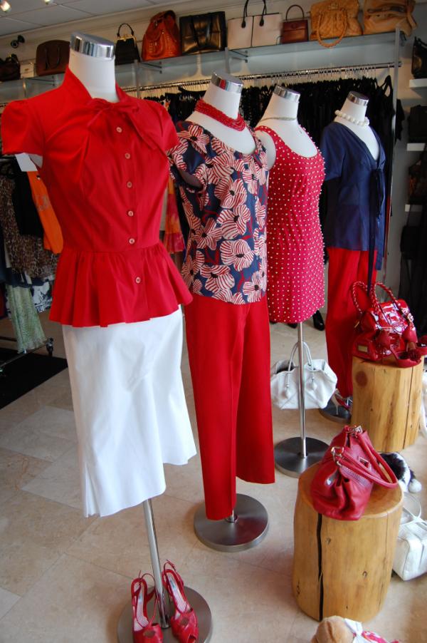 Our Pretty Patriotic Window!