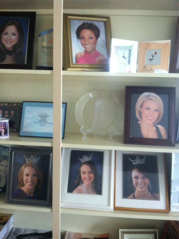 meglyman's tweet image. Pretty cool to be on the shelf of Titleholders in the #MissNH office as a Teen &amp;amp; Miss!! #growthprogram #MissNH2012