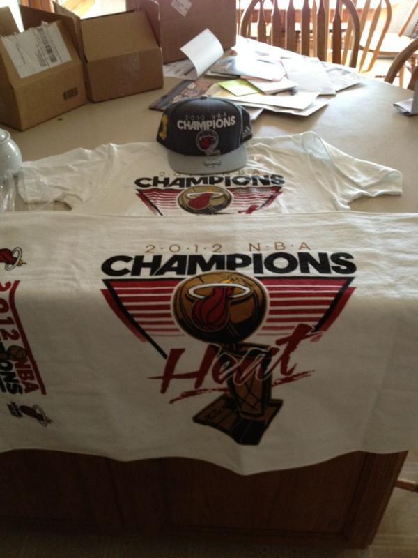 RealSeanGoodwin's tweet image. Got my championship gear #finally #HeatChamps @NBASTORE