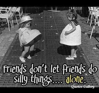 crystalcute002's tweet photo. Friends don't let friends do silly things .................alone! http://t.co/TRse3xX3