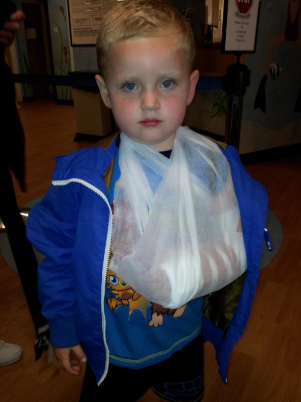 stenugget's tweet image. My little soldier Grandson in the wars again. Not a cry out of him either. X X X