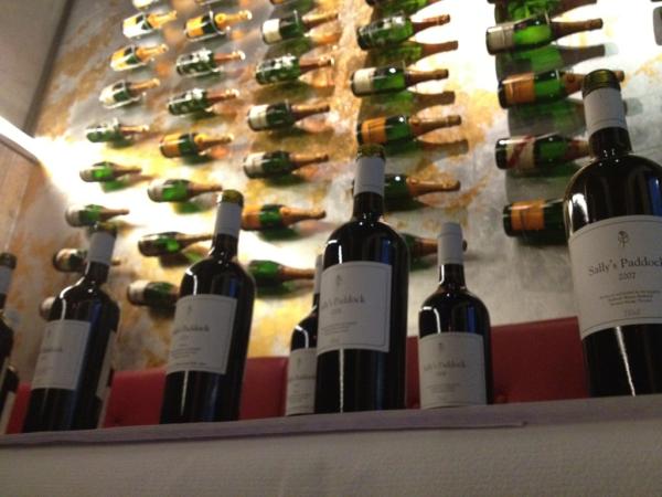 Vertical tasting Sallys Paddock 2000-2010 at French Brasserie 3pm to 6pm love you to come.