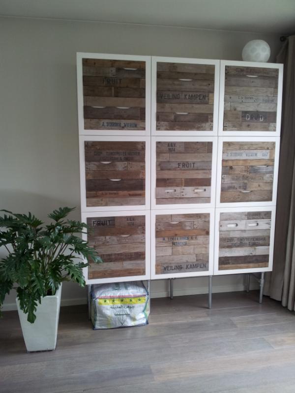 Jetmarjet's tweet image. Het eindresultaat, de kast is af #DIY