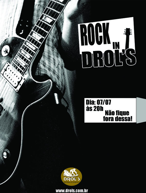 DROLS_CDP's tweet photo. Rock in DROL´s... Amanhã!!
Convidem seus amigos... http://t.co/MVpUhCwF