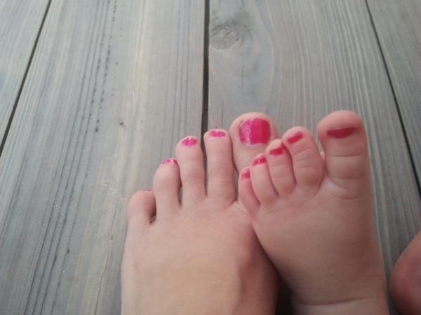 meisjesdingen doen met je dochter :-)