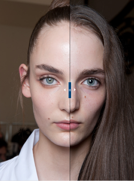 tmagazine's tweet photo. Our final #ModelMorph for #Couture is @BijochZuzanna at @MaisonValentino: http://t.co/x725REw0 @gregbackstage http://t.co/O7YQI0Mo