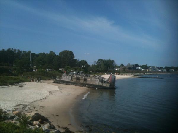WFSBnews's tweet photo. RT @newspeddler: #wfsb landing craft Hole in the wall#Niantic @wfsb.com http://t.co/imeBk1Ot #opsail