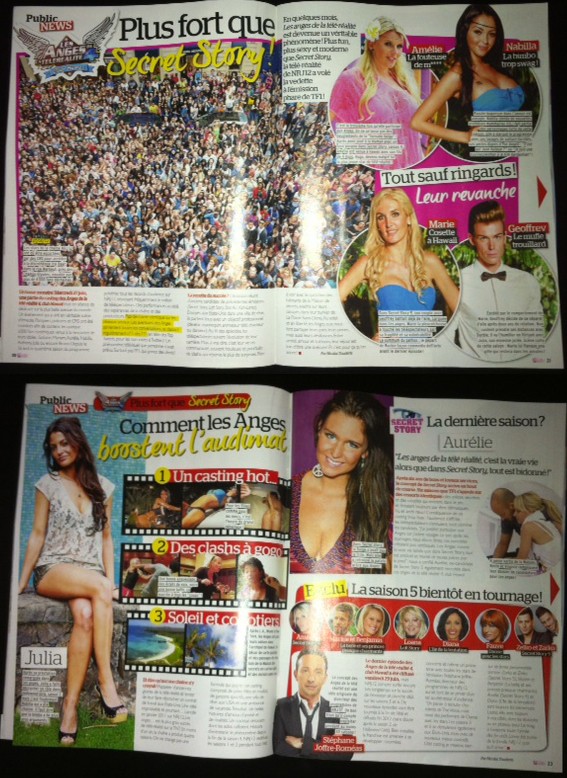 nicotouderte's tweet photo. Pour tous les fans des #anges4 rdv cette semaine dans @PublicFR pour 1 dossier de 4 pages + des scoops sur la saison 5 http://t.co/wVN1tNze