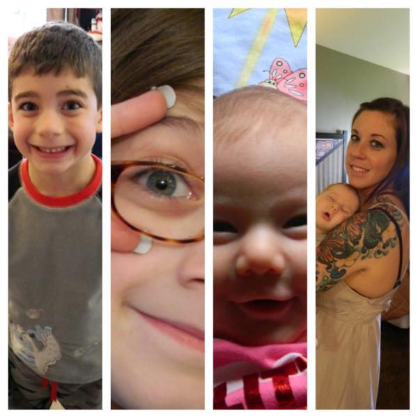 bradamic's tweet image. #picstitch mi familia