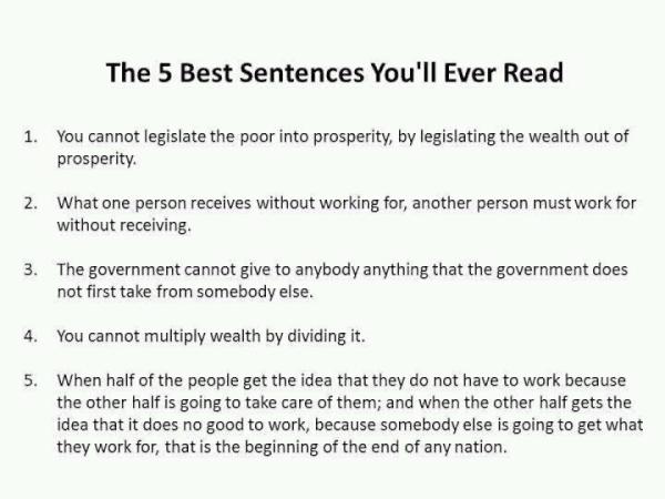 Daniel_R_Fox's tweet photo. Perhaps legislators should read this before passing laws! #liberals #commonsense http://t.co/GbZv9R3H