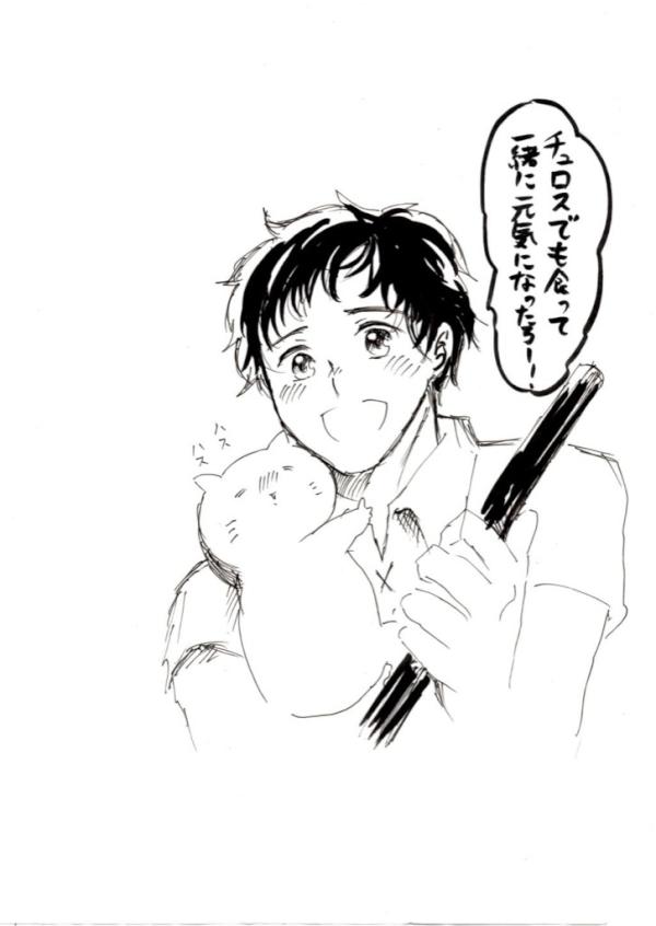 そういえばアイコン変えました。杏人さんに期間限定だと騙して長い間すばらしい親分使わせて頂きました…!本当に有難うございます!!!!!!!これが元絵!!!!親分かっこかわええええええええええ好き!大好き!!結婚してほしいです愛!!!ぺろぺ 