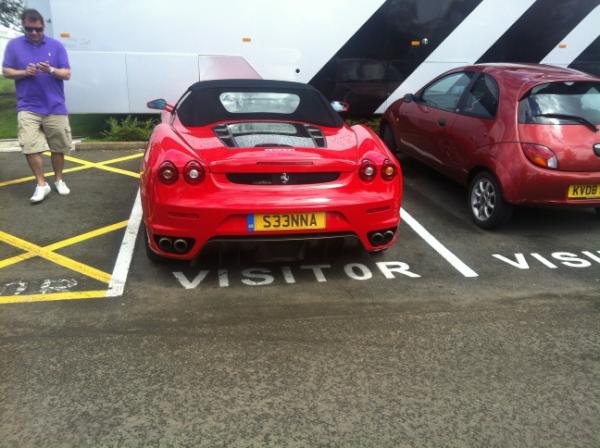ollysteen's tweet photo. @mollett84 @alanglinson wonder who's car this is?? http://t.co/yUjSnJ9C