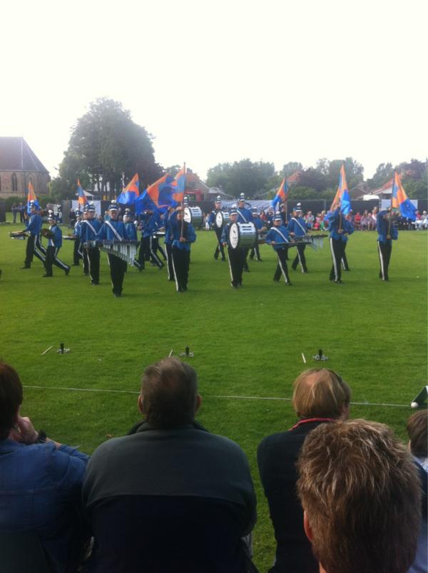 De jeugdband van de Sternse Slotlanders