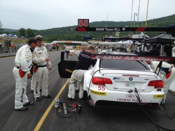 thepoststudio's tweet image. BMW getting ready to race