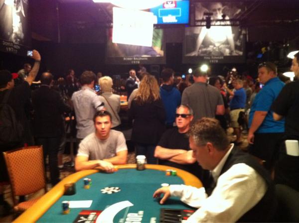 Sheirbon's tweet photo. Shuffle up and deal. $10k WSOP. Starting with $30,000 in chips. http://t.co/xcZSH9Uq