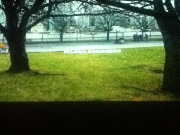 WaspsNestPlay's tweet photo. What do we do between shows? Set up the projector and watch Netflix! http://t.co/WNykuywK