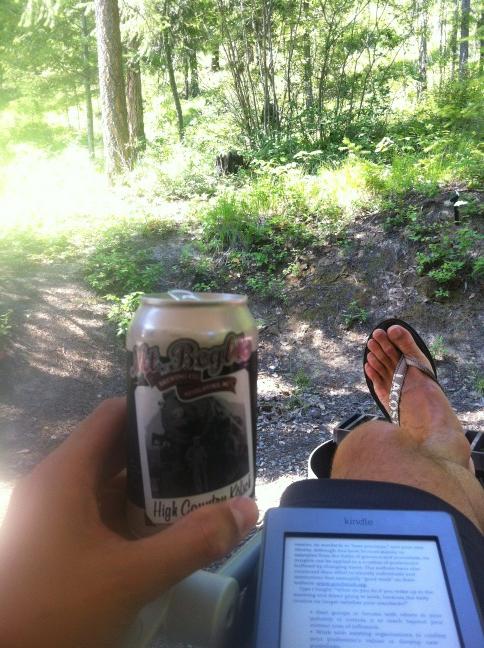 vinaka's tweet photo. Post-ride beverage, reading then nap time! http://t.co/Nu1KEEWe