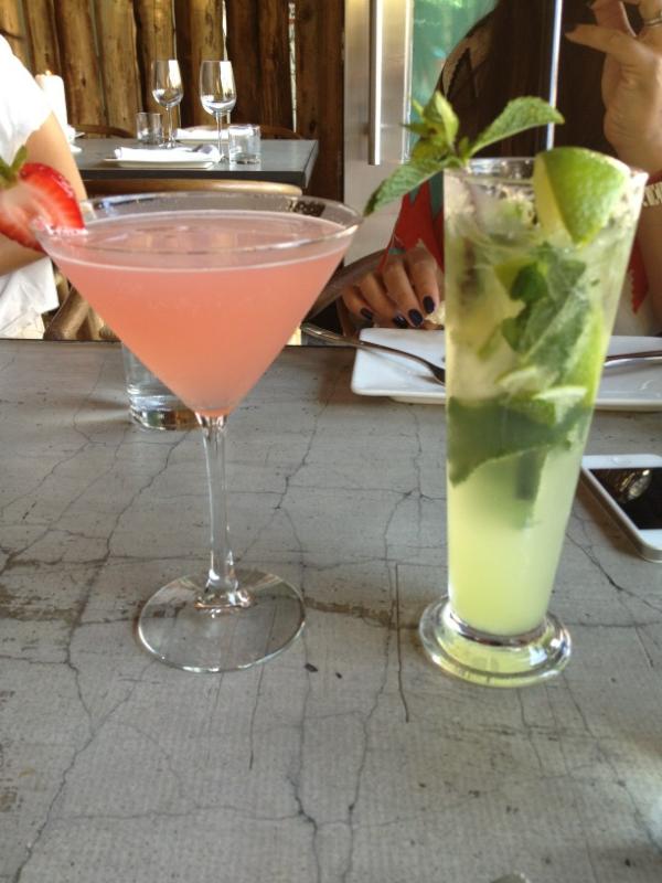 brazen_hussy's tweet image. Can u tell who's is the virgin cocktail? Obvi not mine. Lol @cocobesmart #dinewithamex #summerlicious #nyood