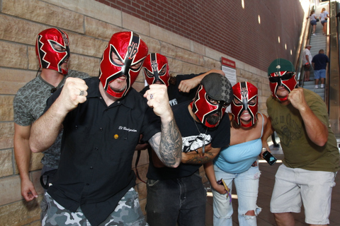 Dbacks's tweet photo. Are you getting your #DbacksLucha on tonight? Tweet us a photo! http://t.co/SXNXnYH1
