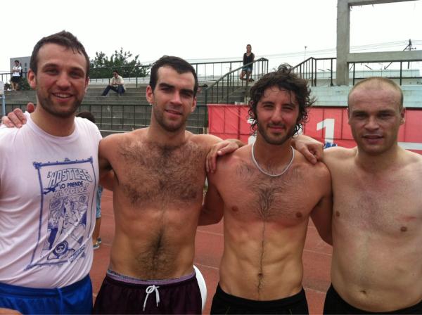 AdamKluger's tweet photo. Friendly match against Shanghai Tongji University and Real Madrid mid Esteban Granero. @eGranero11 http://t.co/UUwYdNdU