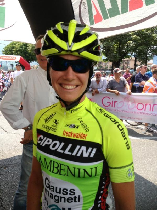 Tatiana sorride nell'ultima tappa !!!