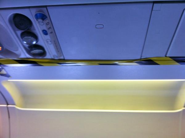 mndp's tweet photo. Scary flight to greece. Plane was held together with tape. http://t.co/QKJ1Wwuv