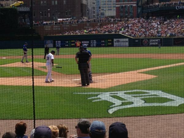 Great seats!  <a href="/snyder27/">Chris Snyder</a> <a href="/skipdieball/">Skip Dieball</a>