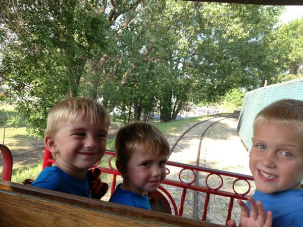 Last ride for the day.  Lots of fun at Adventureland!