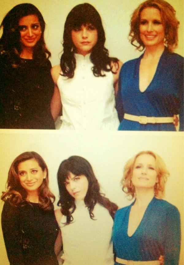 noureendewulf's tweet photo. My beautiful and talented #AngerManagementFX co-stars @SelmaBlair @shawneesmith http://t.co/0RPJARvr