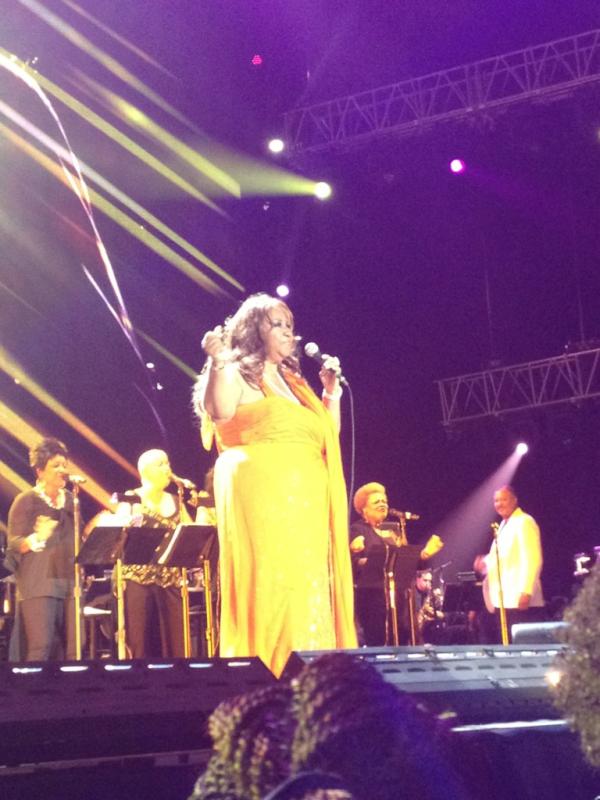 therealmarymary's tweet photo. Ms Aretha Franklin is thee Best!!!! Ever!!! #EMF2012 http://t.co/Eu1dl3X9