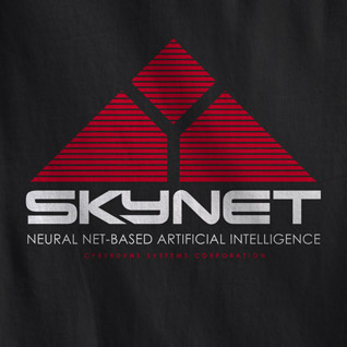 HighDistortion's tweet photo. looks like skynet is taking over by means of #evo2k12 what other reasons could it be that they jacked that logo? http://t.co/udZ0d53T
