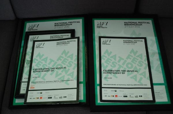 XFadeSedgehill's tweet photo. @musicforyouth #mfybrum our reward for the GREAT performances last week (Y) Vocalize, The Octaves and Zodiac (Y) :) http://t.co/qS8WoGi6