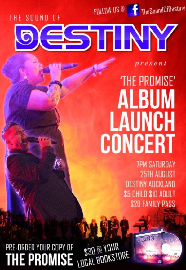 DestinyMusicNZ's tweet photo. @SoundofDestiny album launch- Sat 25th August http://t.co/eWL1IOce
