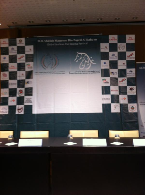 TabyGalopp's tweet photo. Presskonferens på Grand Hotell inför morgondagens stora Arablopp! http://t.co/kVEfBuk0