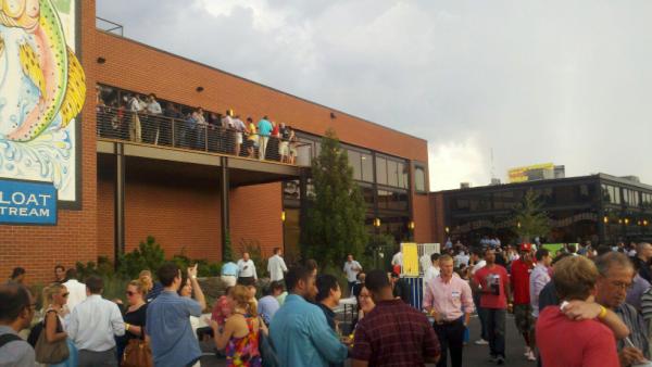 TechCrunch's tweet photo. It's a full house tonight in Atlanta with over 1,300 attendees. #TCATL http://t.co/PFbt0LOj