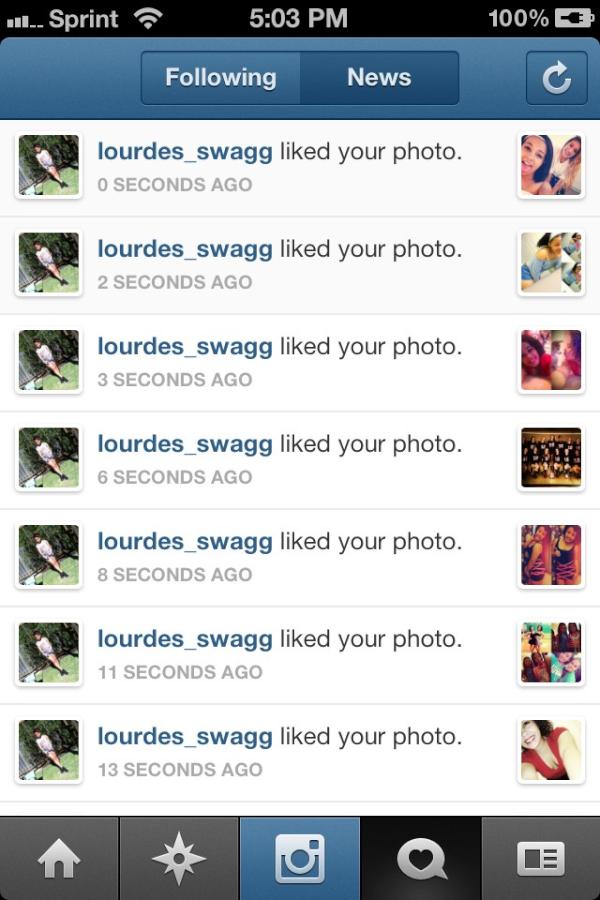 AmbitiousAleyah's tweet photo. Lmao , this is why she's my favorite ❤😂 @lourdes_lolo . http://t.co/oLppQTrh