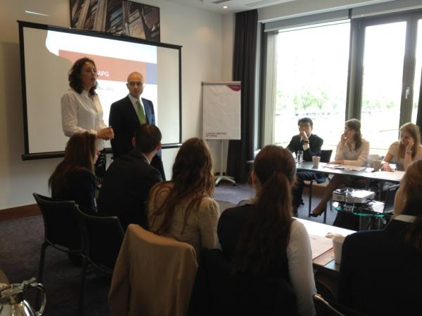 MissMonteque's tweet photo. Aftrap Inhousedag@apggroep Amsterdam! http://t.co/2ELWJRMg