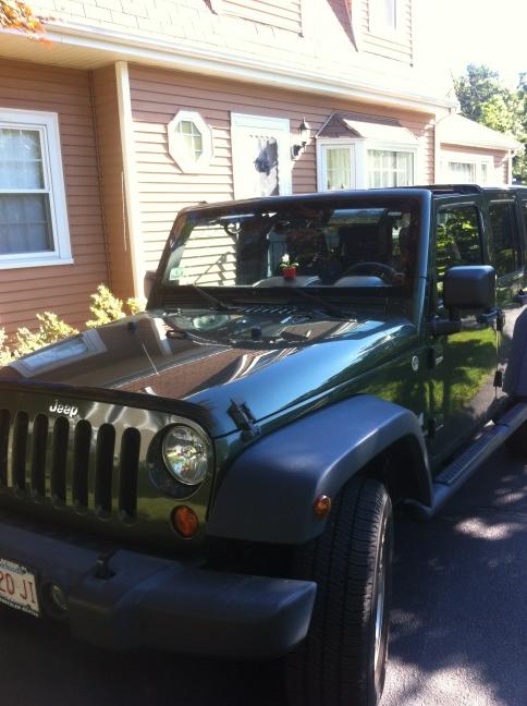 jstodder's tweet image. Going topless!!! :o)