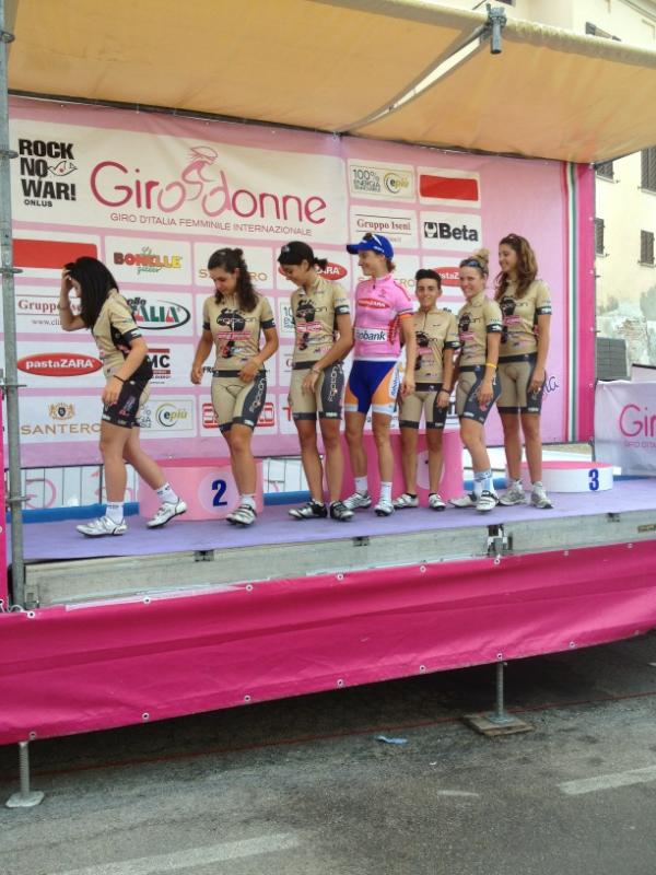 Al Giro anche la Footon Servetto di Veronica Cornolti !!!