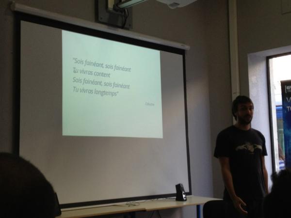 HumanTalks's tweet image. Ça parle #zenCoding avec @Newick maintenant ! #humantalks
